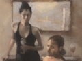 "Enticing Invitation," 30 x 20 in. oil-canvas